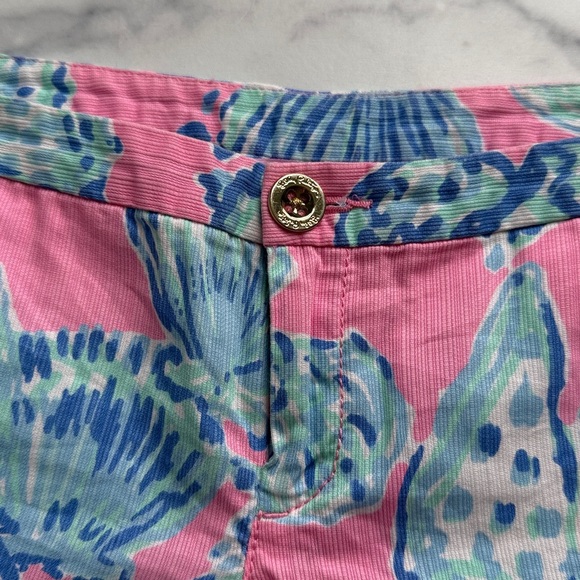 Lilly Pulitzer Adie Shorts in Capri Pink Samba Size 00 - Picture 6 of 10